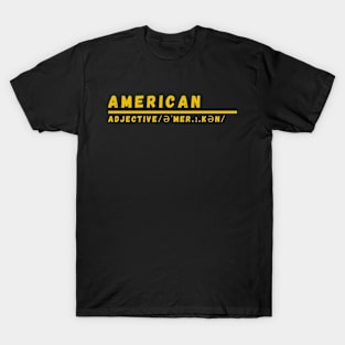 Word American T-Shirt